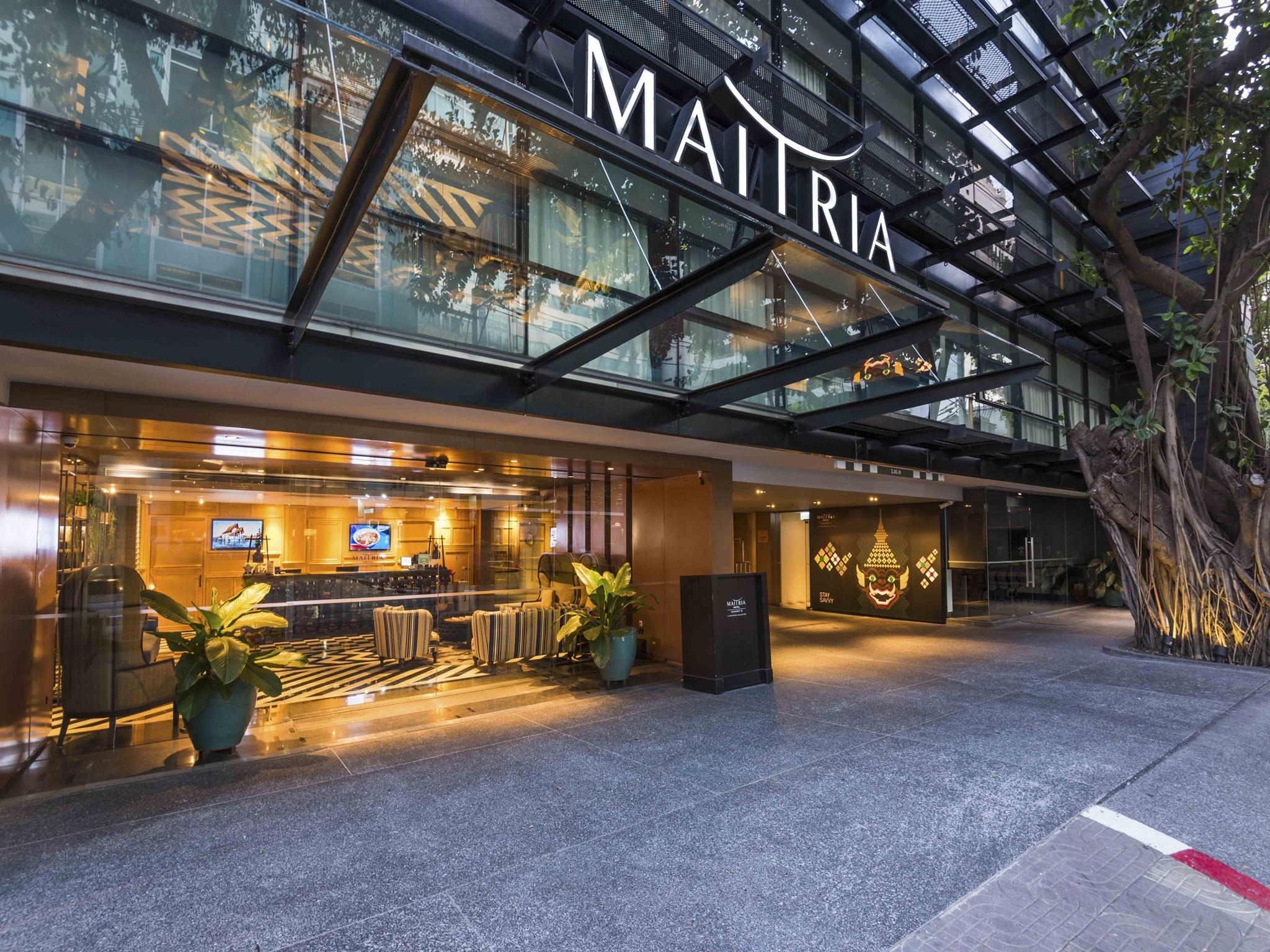 Maitria Hotel Sukhumvit 18 Bangkok - A Chatrium Collection Exterior foto