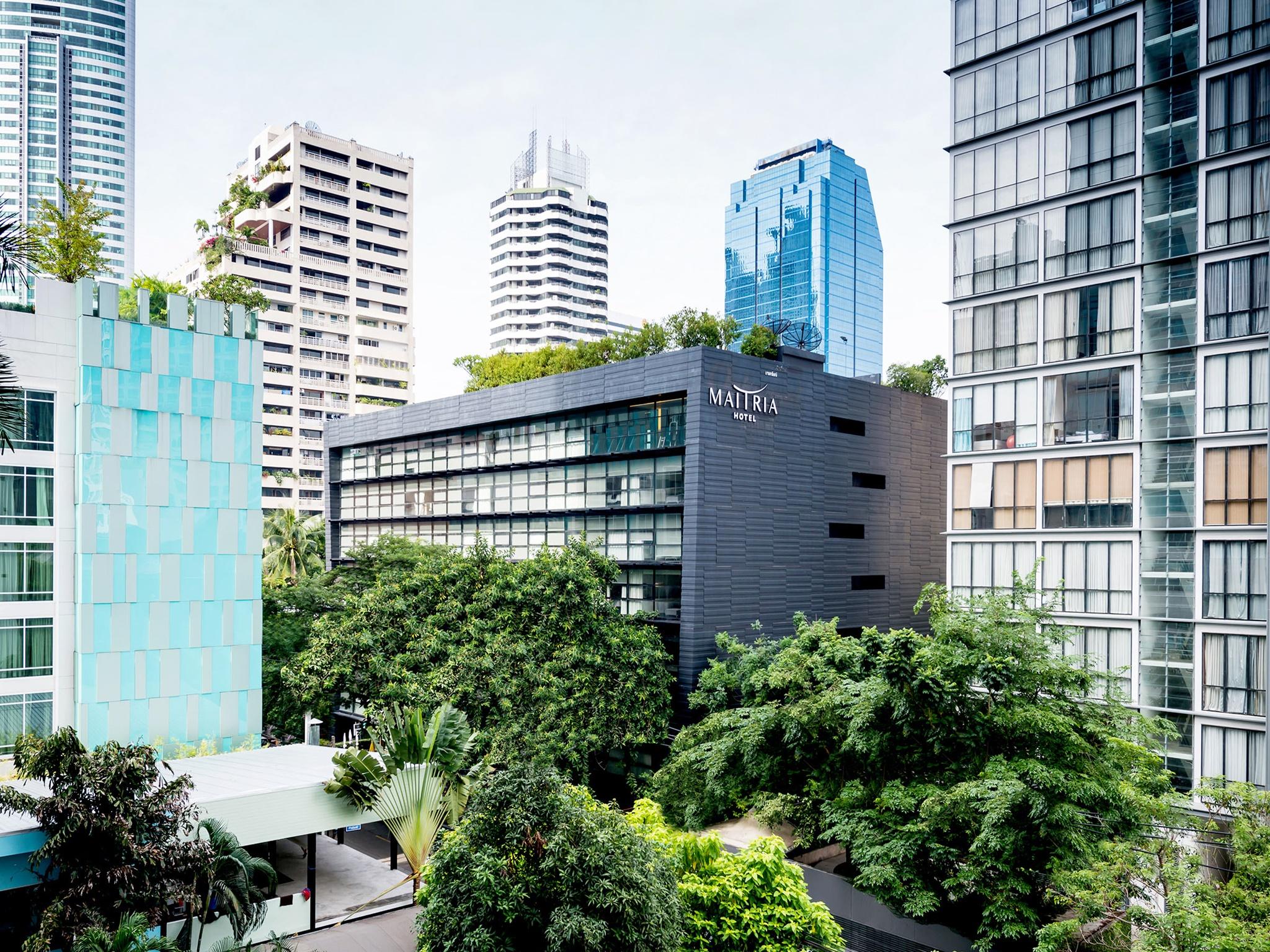 Maitria Hotel Sukhumvit 18 Bangkok - A Chatrium Collection Exterior foto